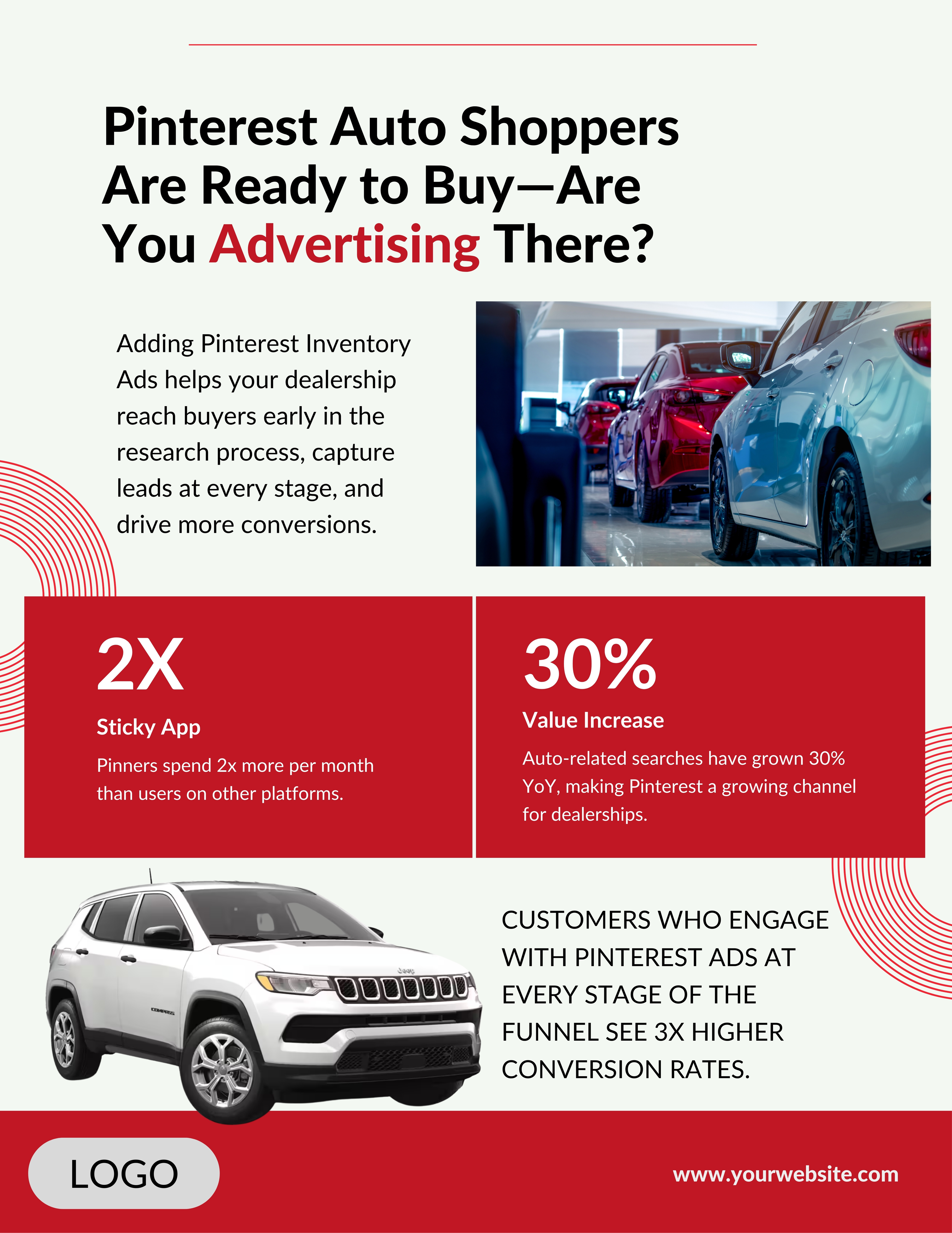 Capture More Leads with Pinterest Inventory Ads [Editable Brochure]